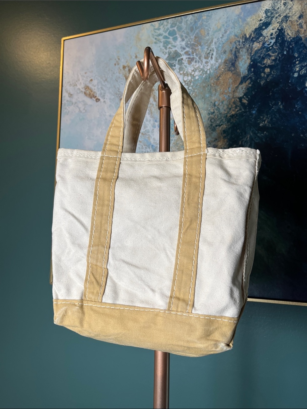 Vintage L.L. Bean Small Boat & Tote